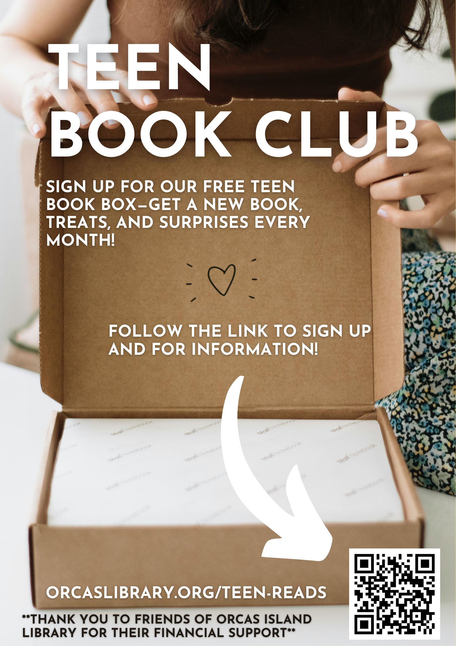 Teen Book Club: Read Between the Lines