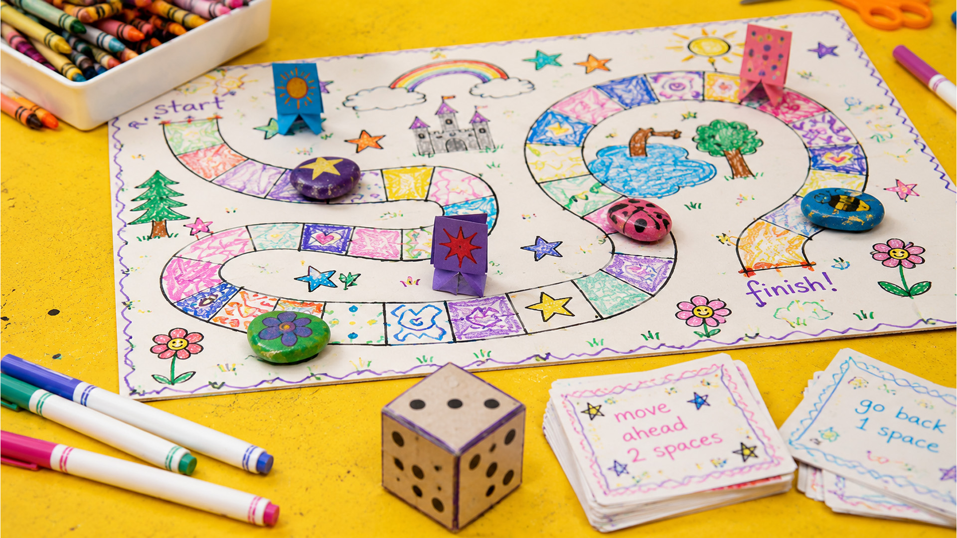 Family Art Days: Mind Craft, Dungeons & Dragons Move Over!