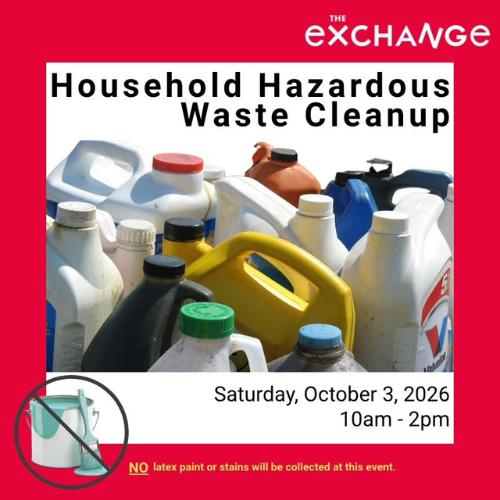 Fall Household Hazardous Waste Cleanup