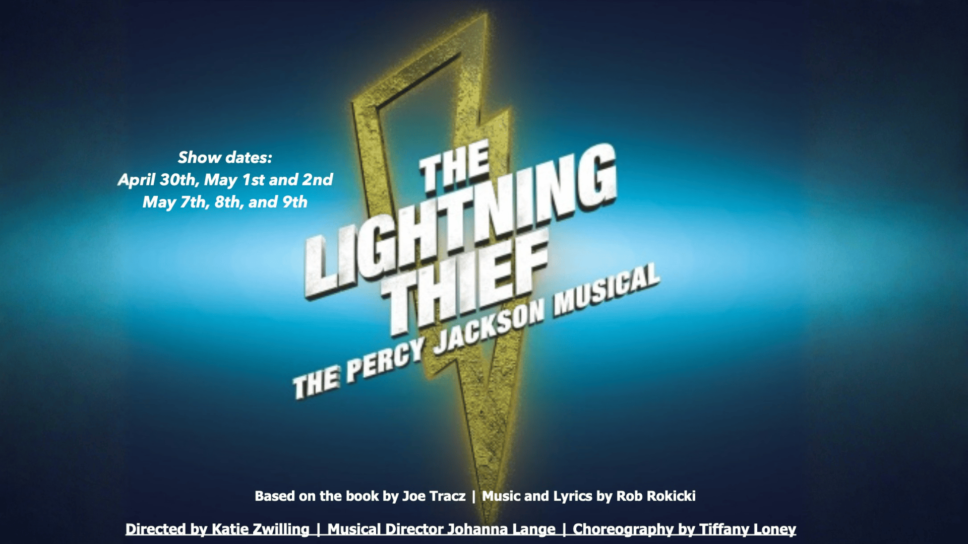 Audition Notice: The Lightning Thief