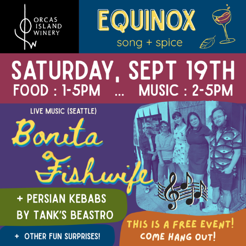 Equinox Partiful at Orcas Island Winery